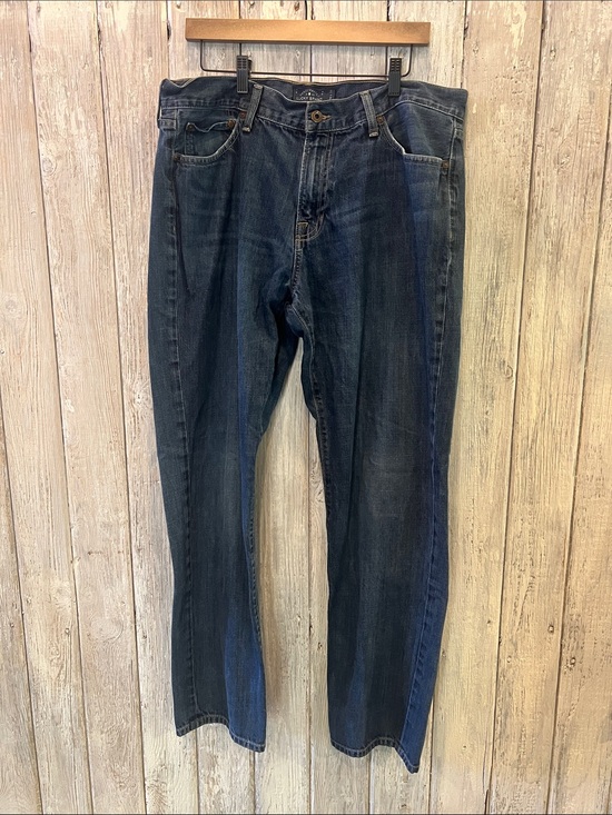 Hand Crafted Other - Dark Blue Men's Lucky Brand Jeans - Classic Straight Fit